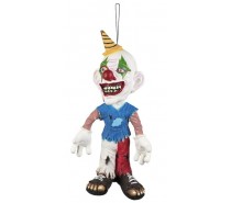 Decoratie Creepy clown (44 cm) Hang